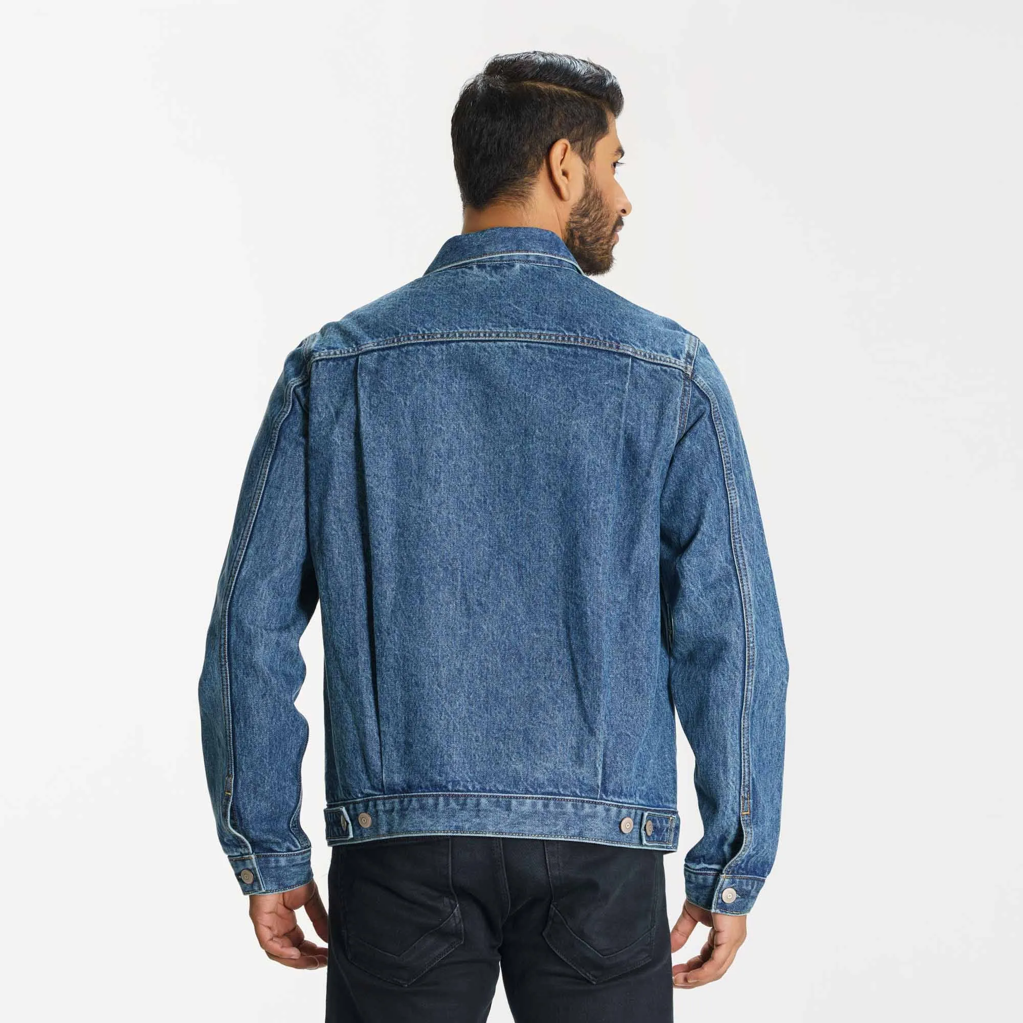 Mens Blue Denim Jacket