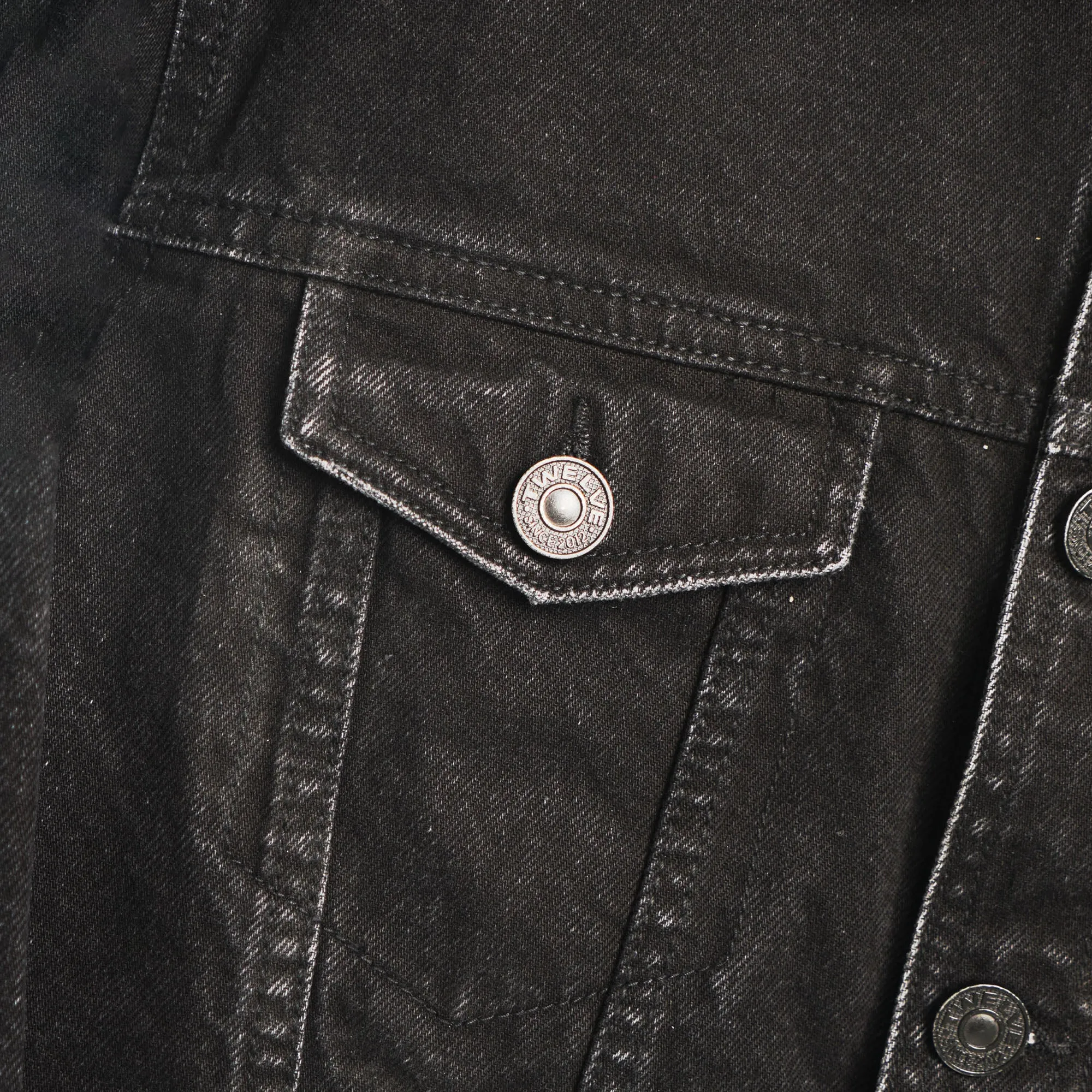 Mens Denim Jacket- Black