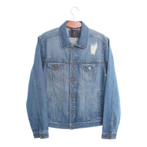 Mens Denim Jacket- Dark Blue
