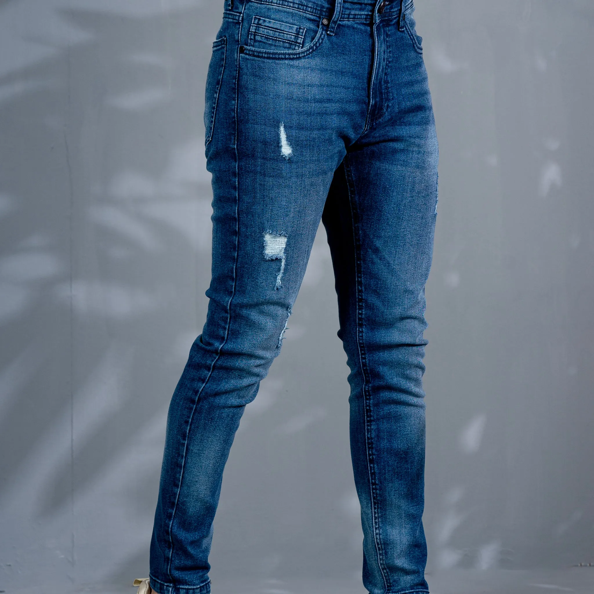 Mens Denim Pant- Dark Blue