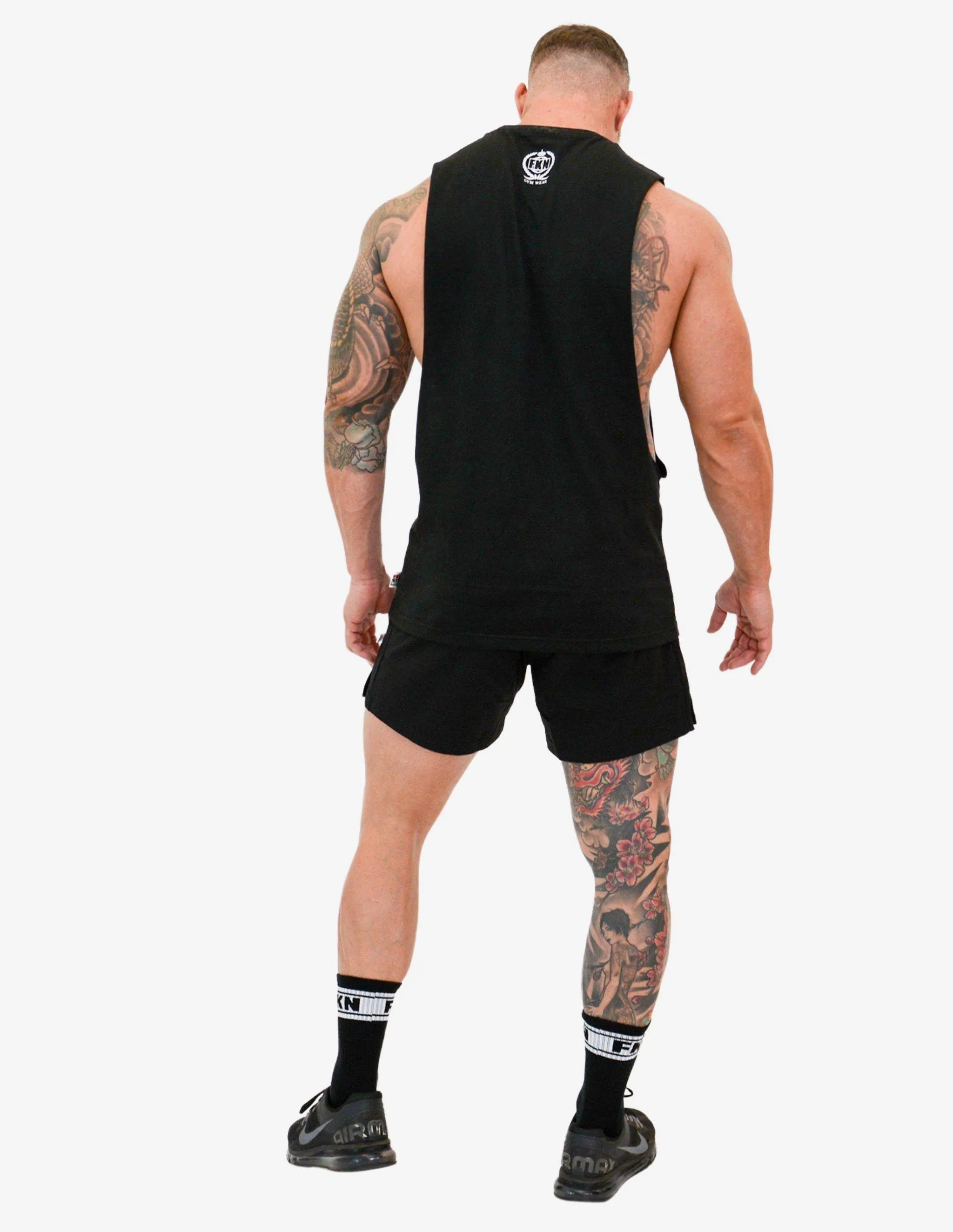 Men's Muscle Tee | FUCK SLEEVES | Black