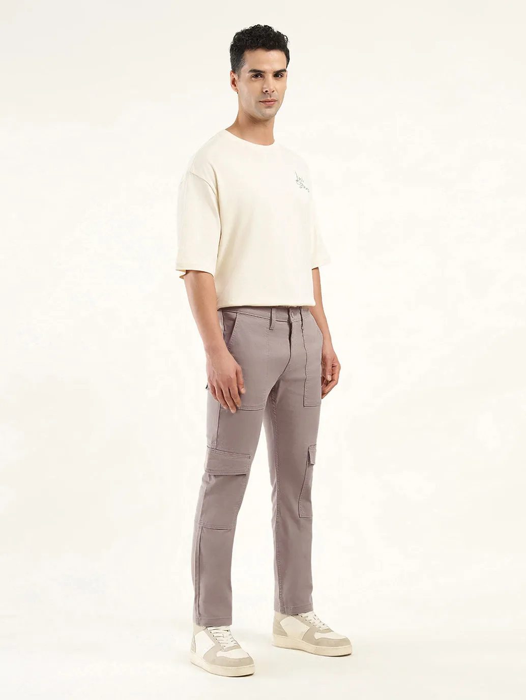 Men's Slim Fit Cargo Trousers