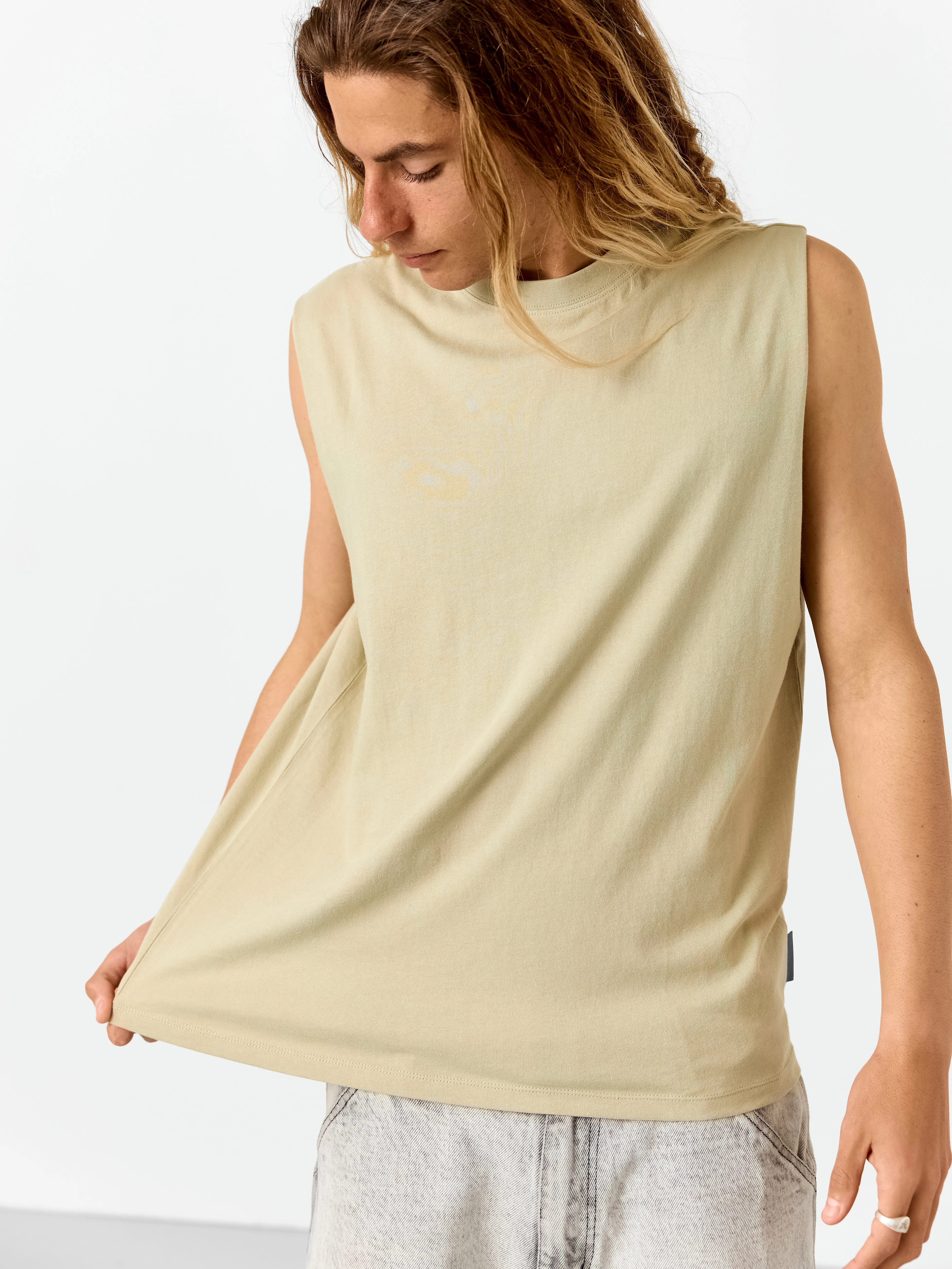 Men's Staple Muscle tank | Moss