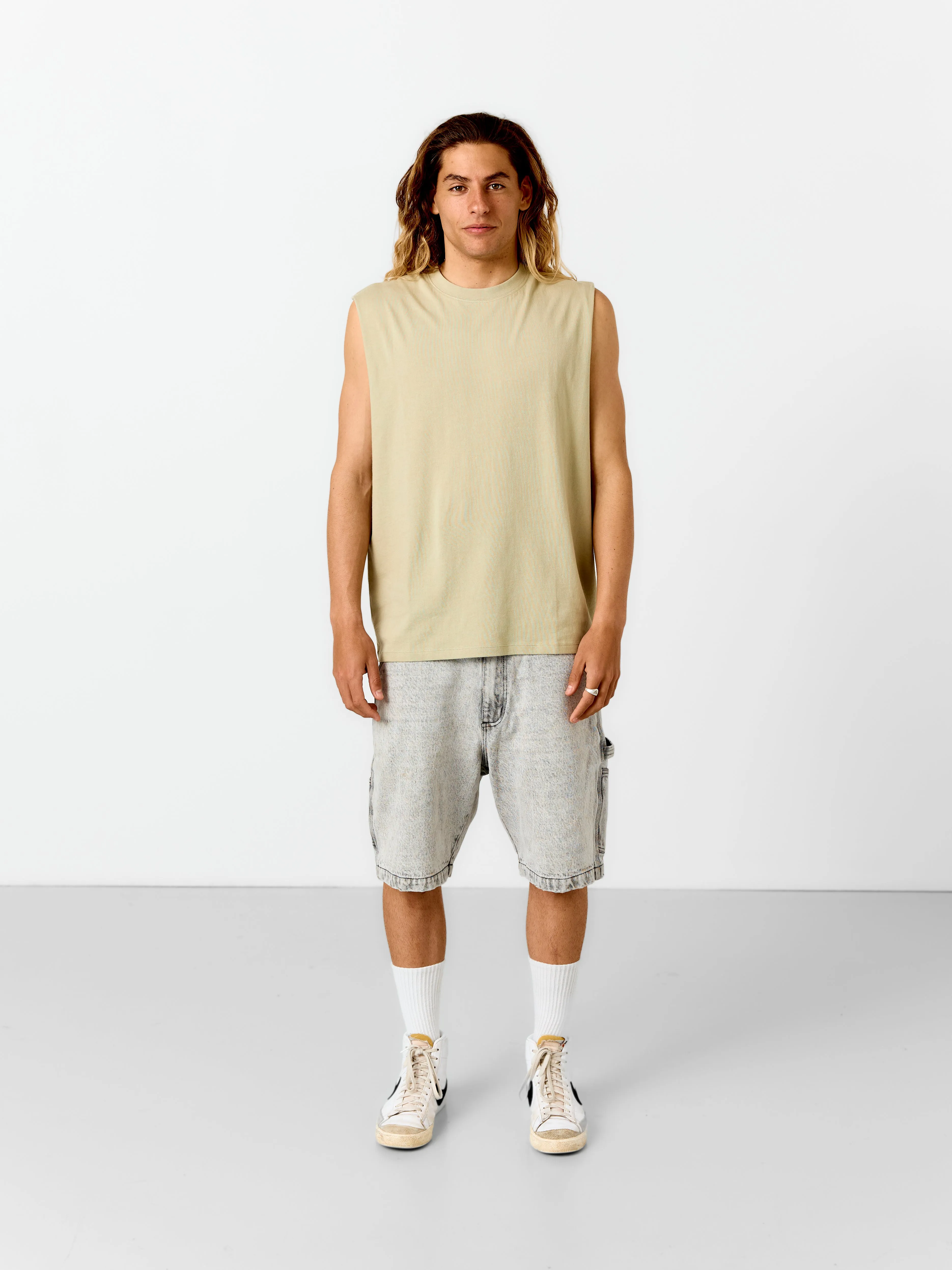 Men's Staple Muscle tank | Moss