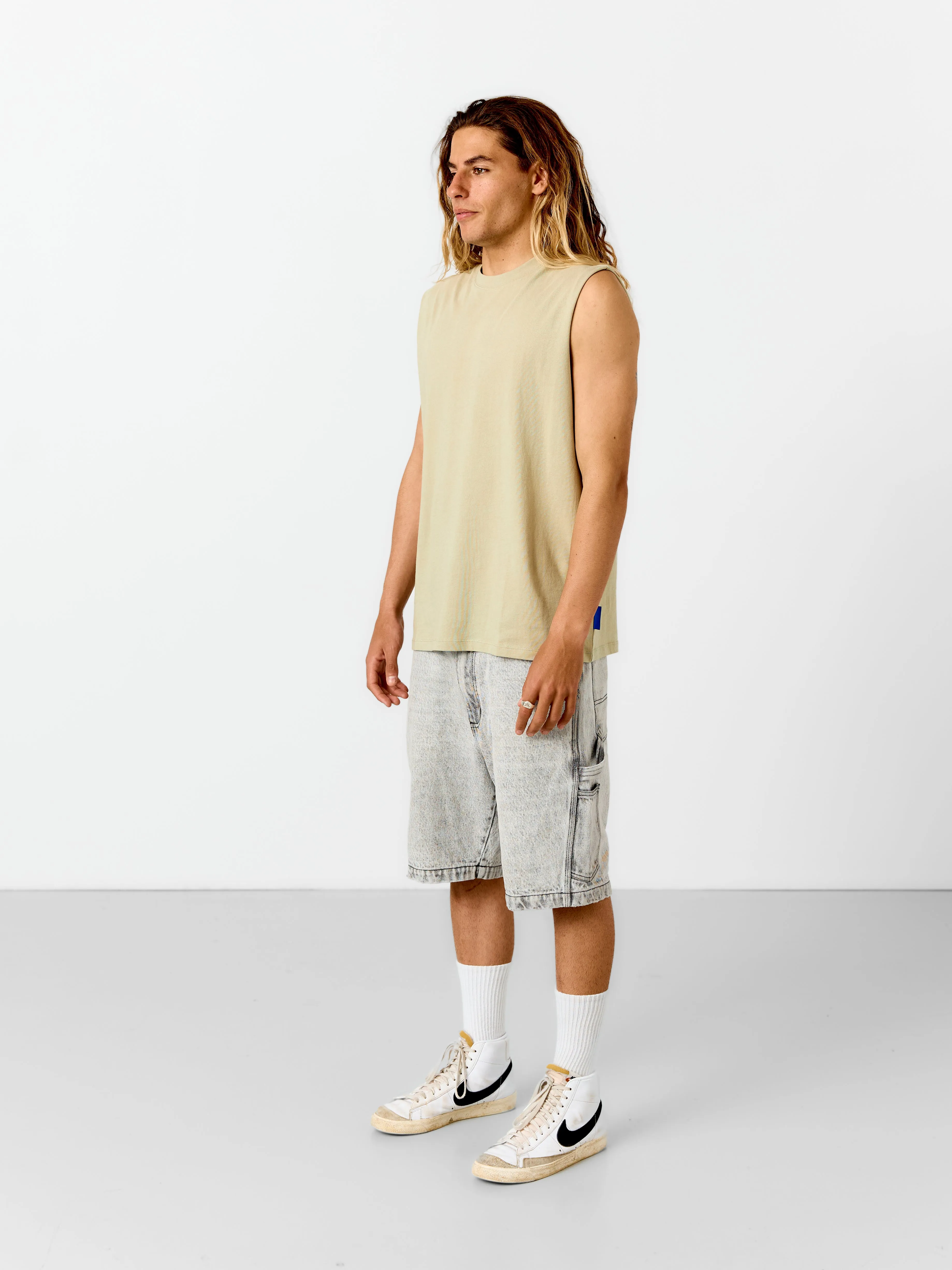 Men's Staple Muscle tank | Moss
