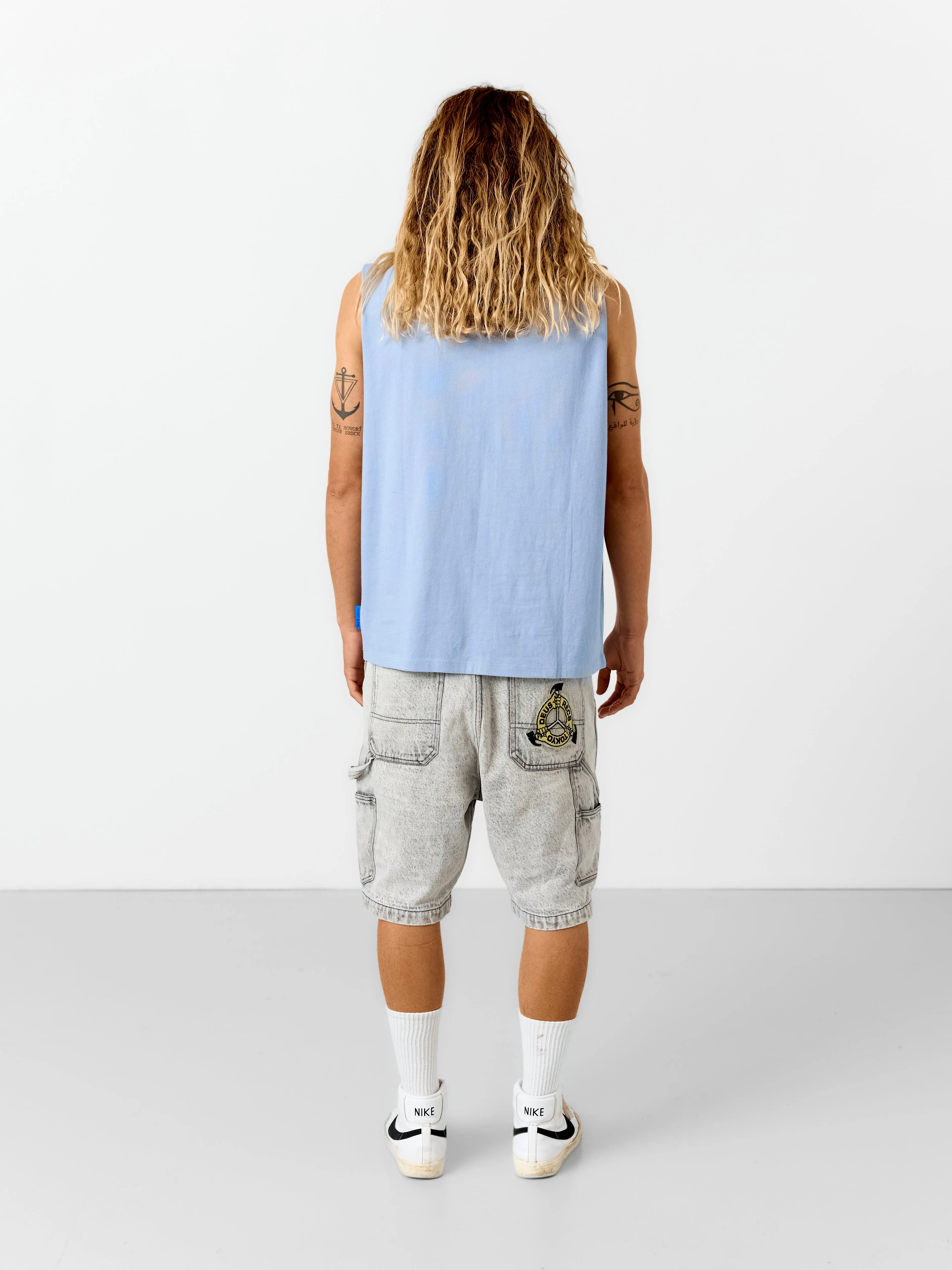 Men's Staple Muscle tank | Steel