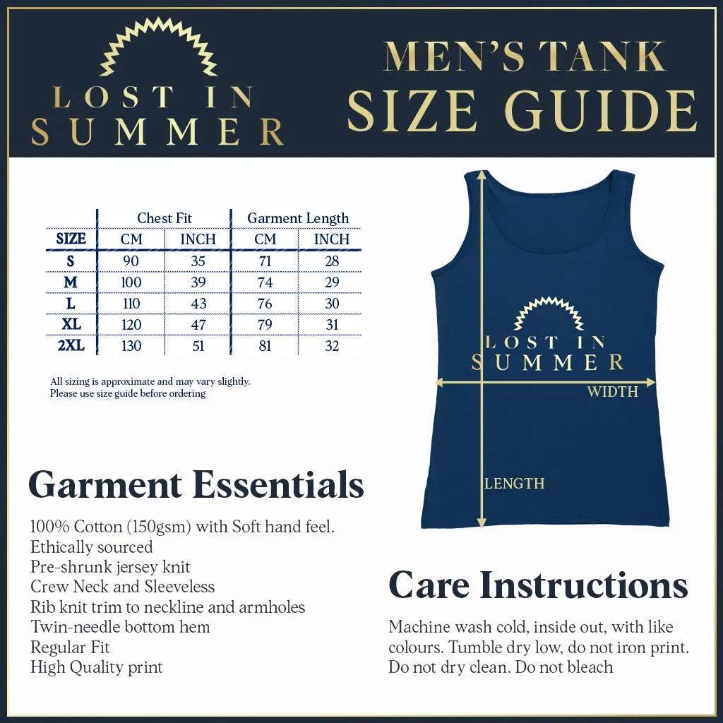Miami Barcode Men's Tank Top