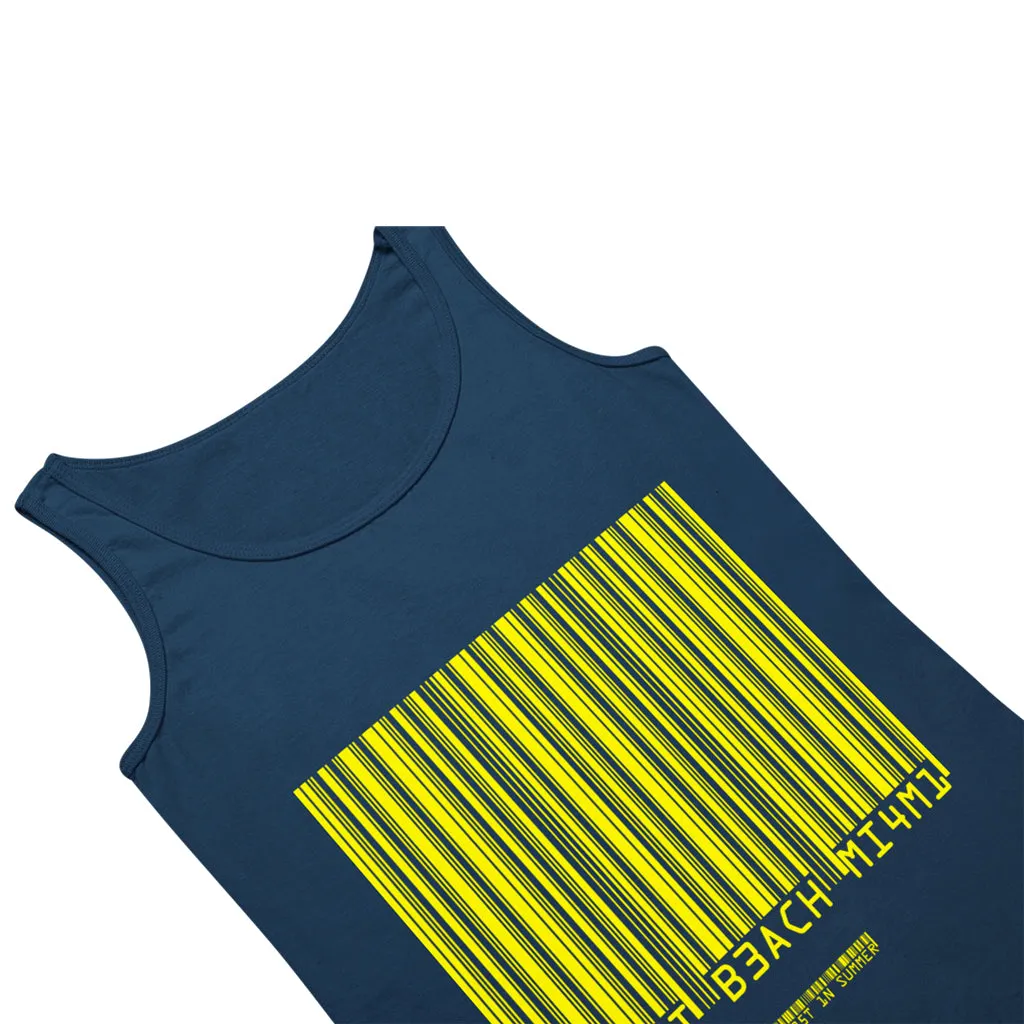 Miami Barcode Men's Tank Top