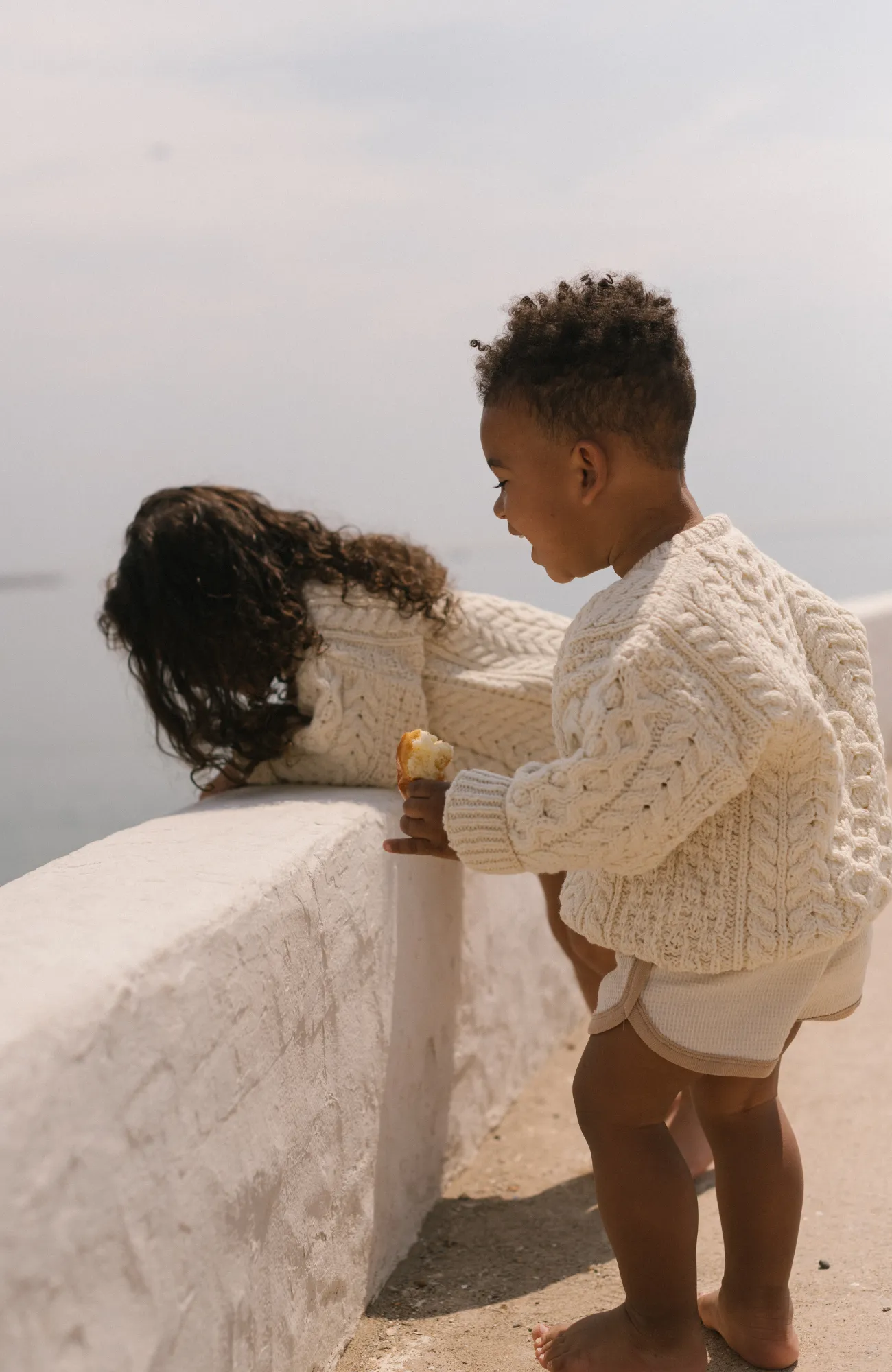 MILK MINI COSY CABLE JUMPER