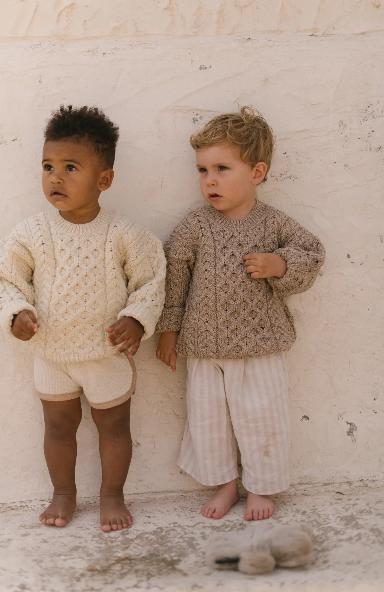 MILK MINI COSY CABLE JUMPER