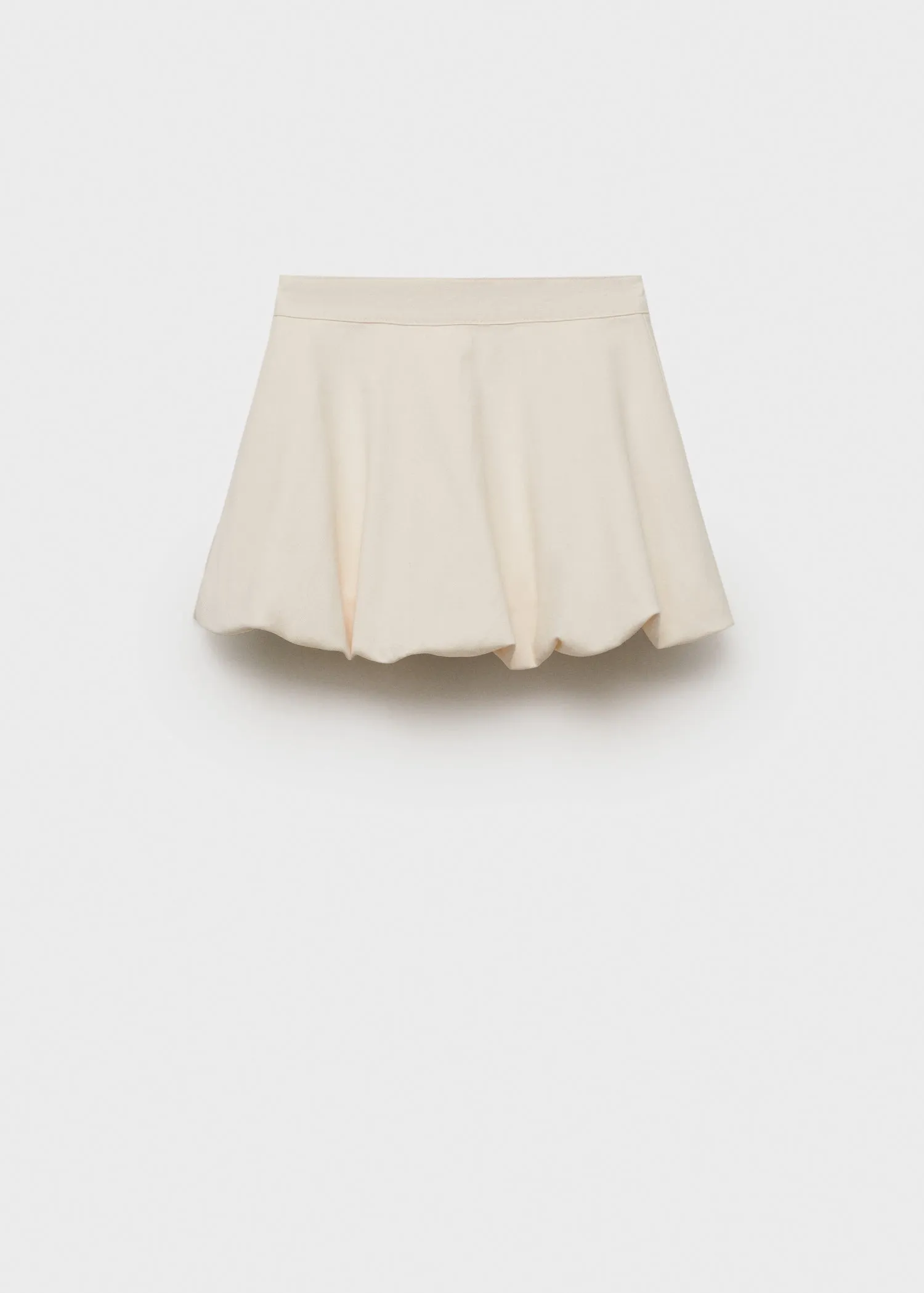 Mini balloon skirt