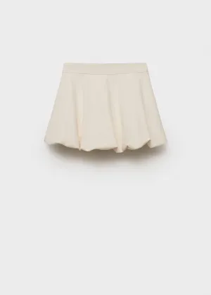 Mini balloon skirt