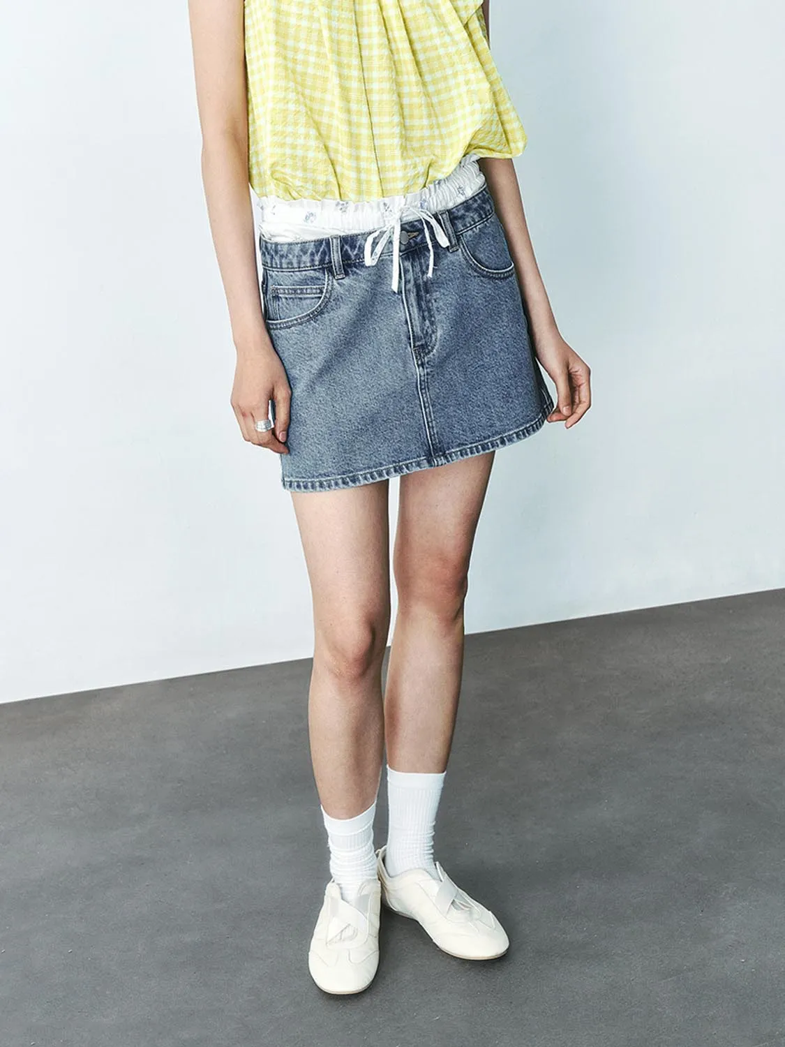 Mini Denim Skirts