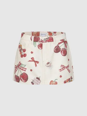Mini Denim Skirts