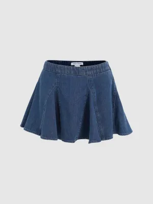 Mini Denim Skirts
