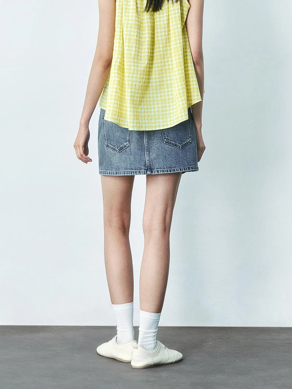 Mini Denim Skirts