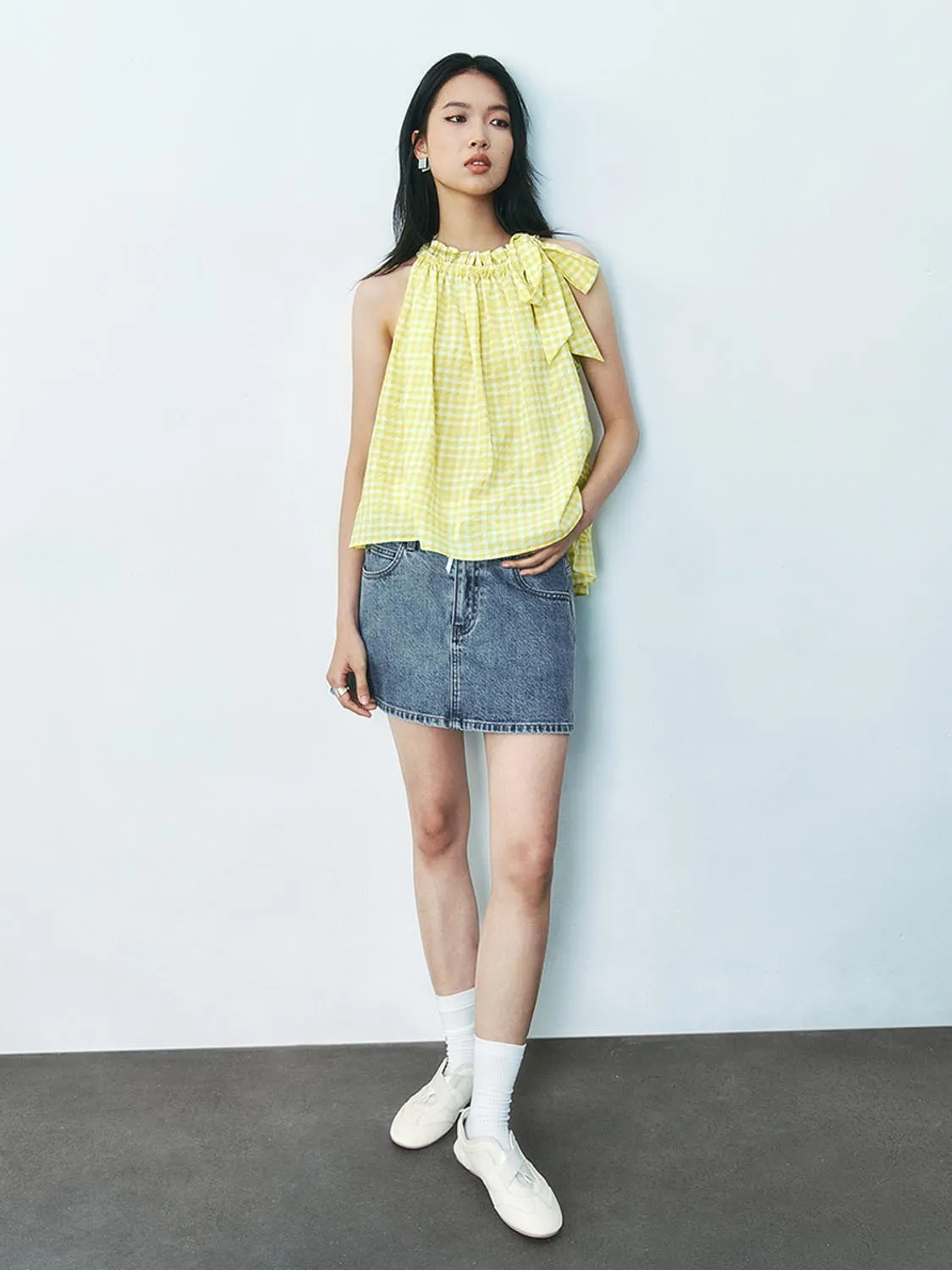 Mini Denim Skirts