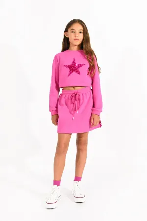 MINI FLEECE SKIRT