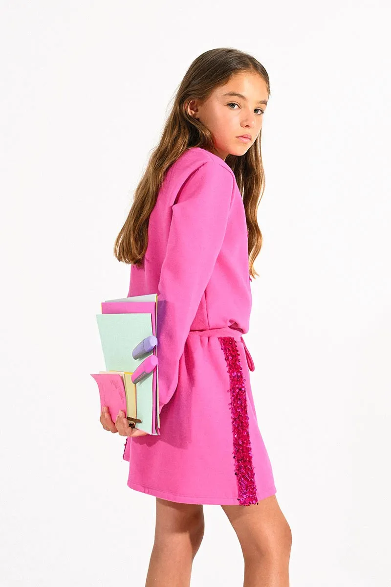 MINI FLEECE SKIRT