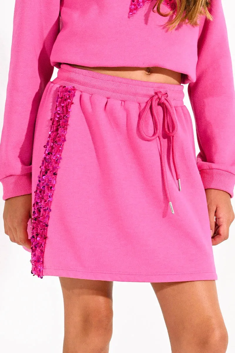 MINI FLEECE SKIRT