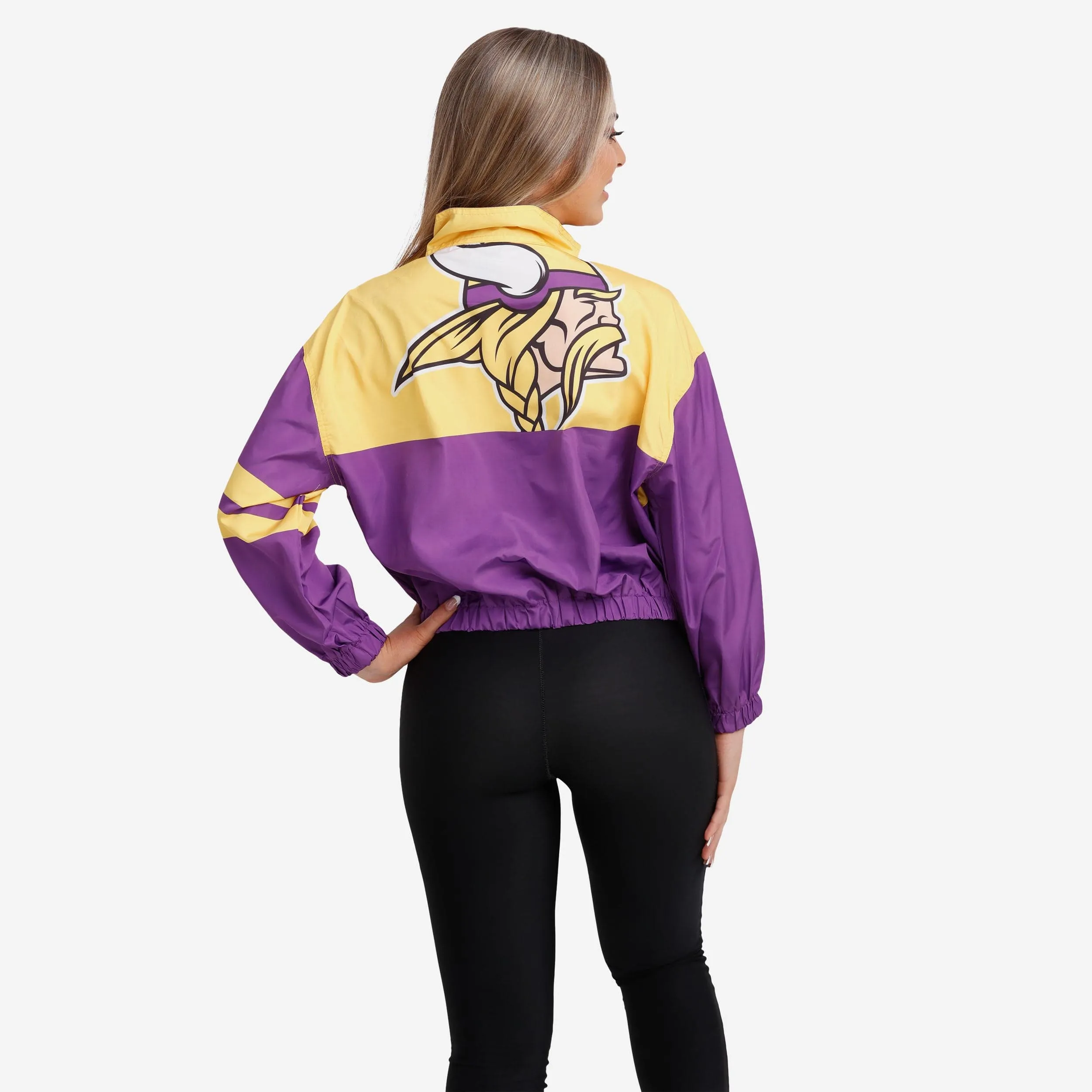 Minnesota Vikings Womens Winning Play Windbreaker