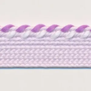 Mix Stitch Piping #18 Violet & Off White & Lavender