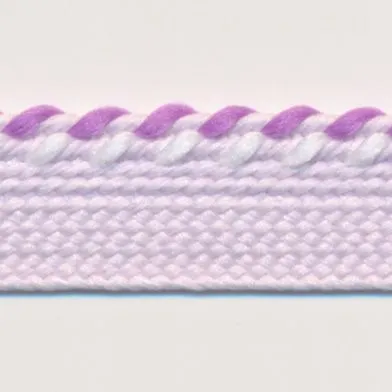 Mix Stitch Piping #18 Violet & Off White & Lavender