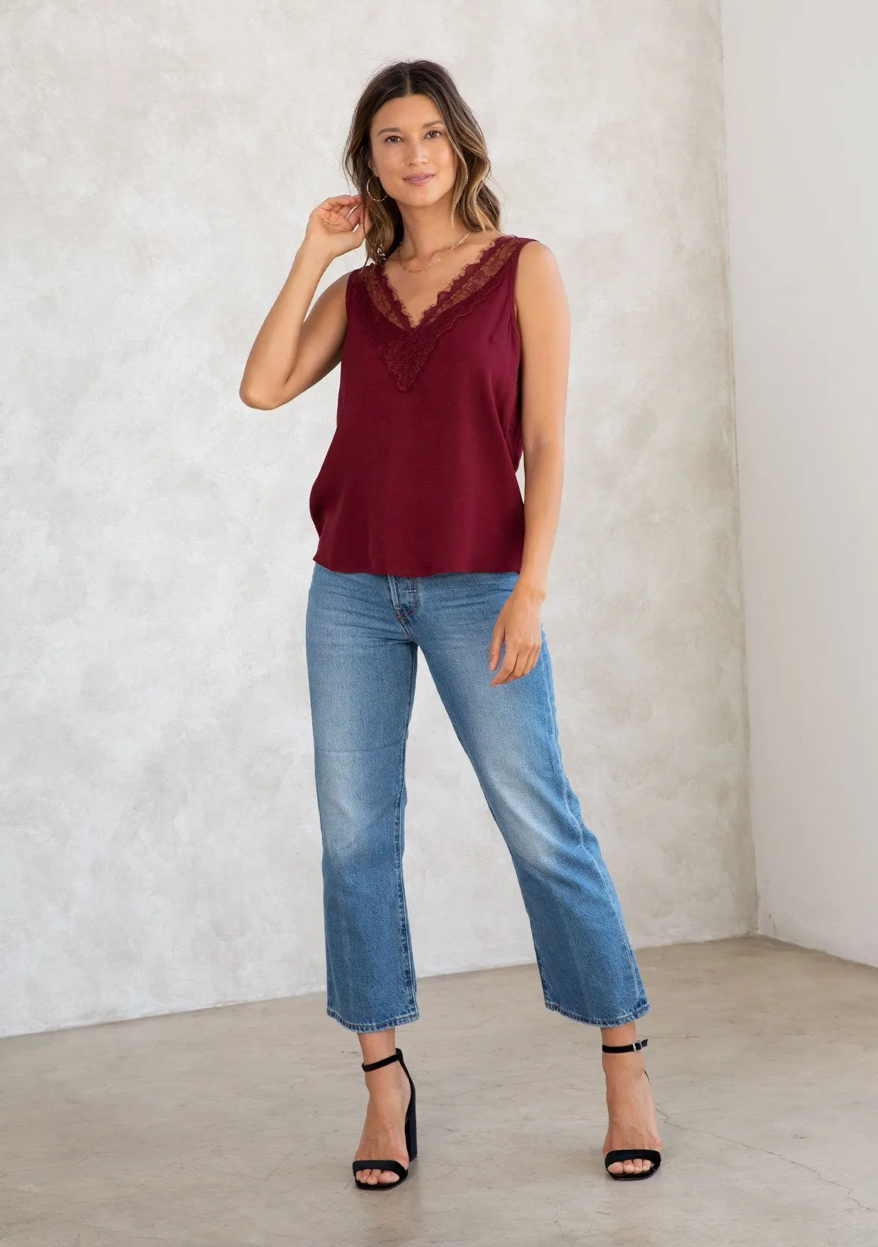 Modern Romance Lace Tank Top