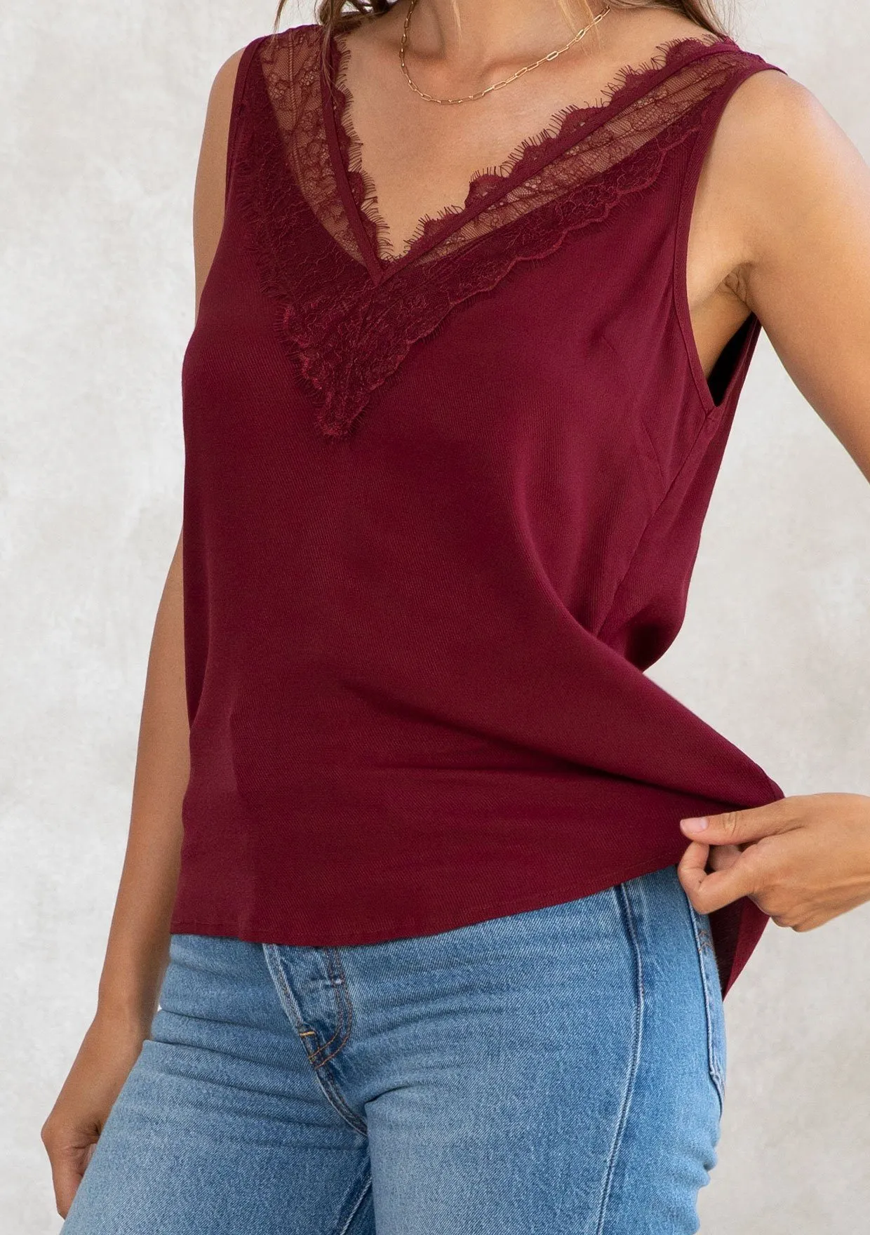 Modern Romance Lace Tank Top