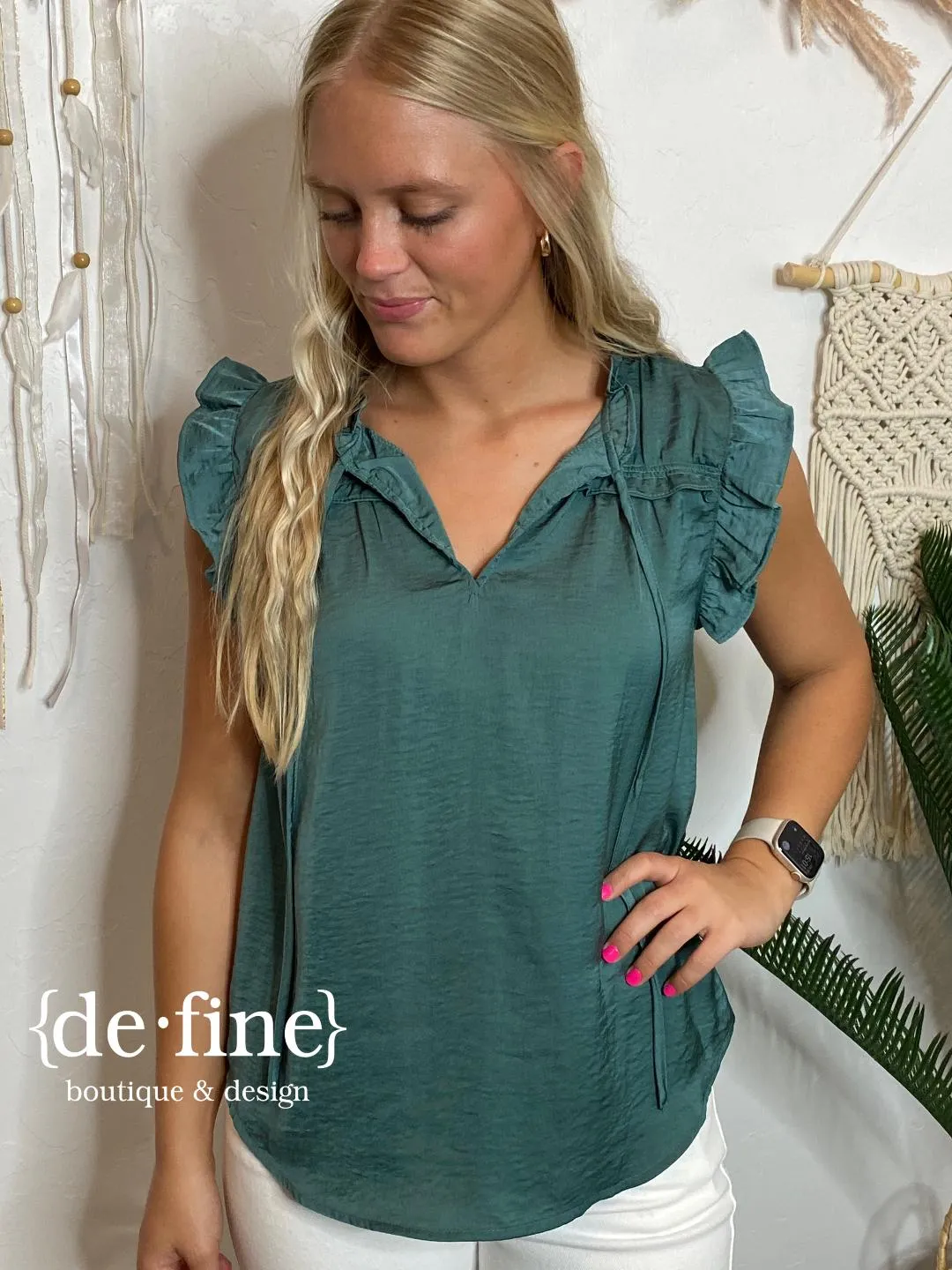 Modern Romance Sleeveless Top in 3 Colors  - Regular & Curvy