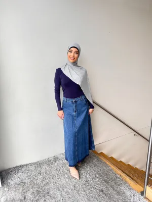 Monet Denim Skirt