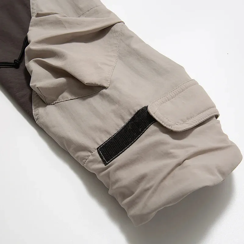 Multi Pocketed Waterproof Rain Jacket