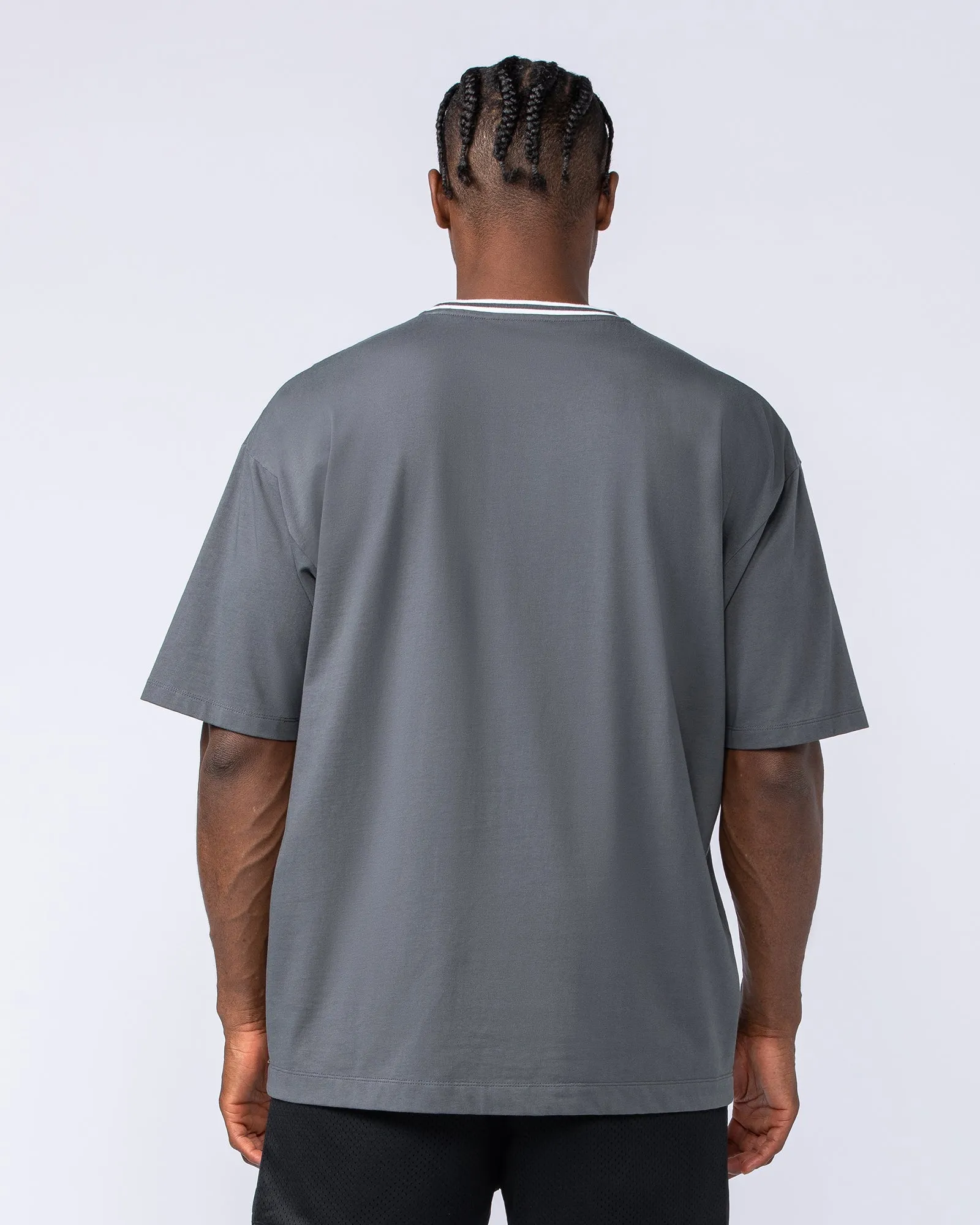Muscle Nation | Sporting Club Oversized Tee - Tornado