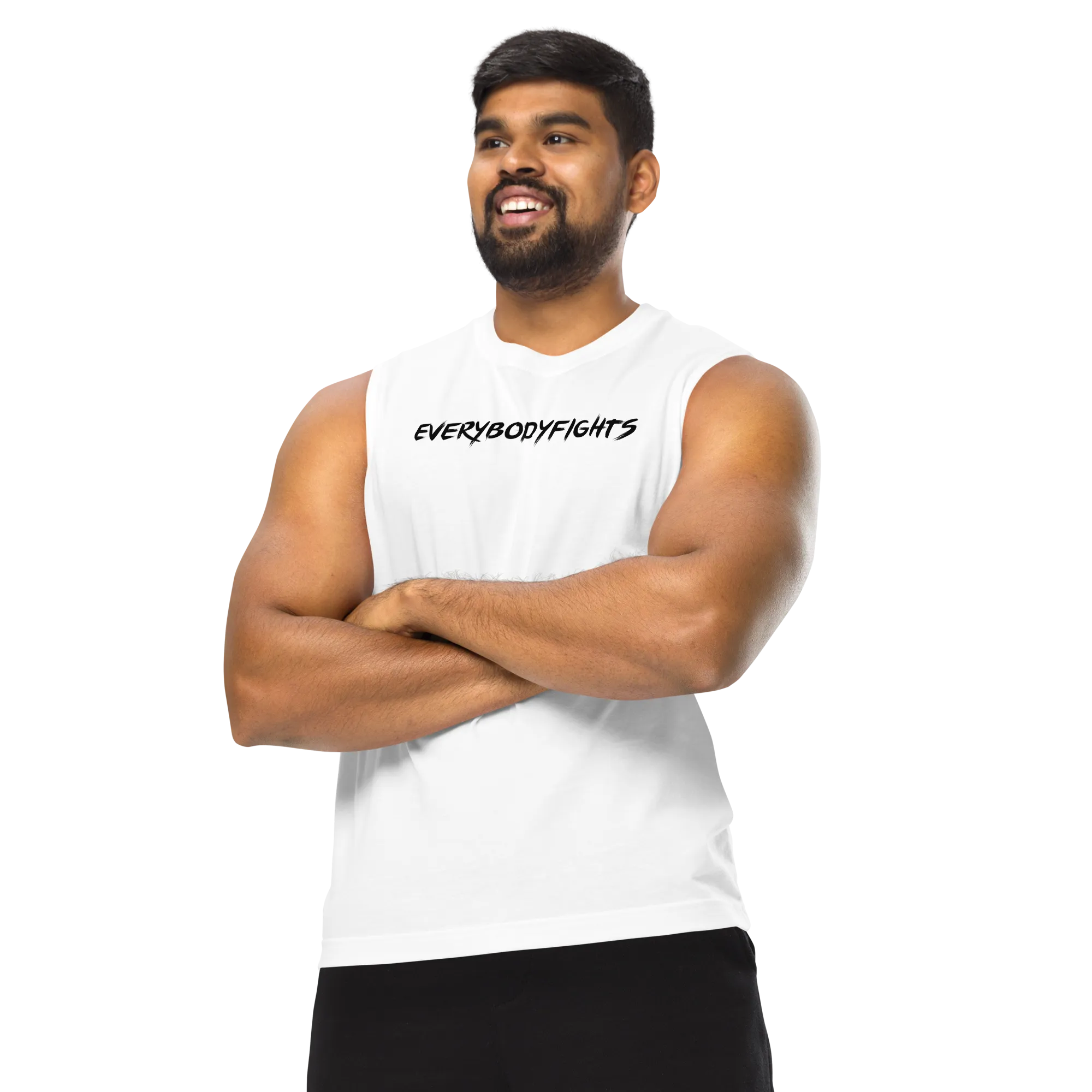 Muscle Shirt EVERYBODYFIGHTS brushstroke