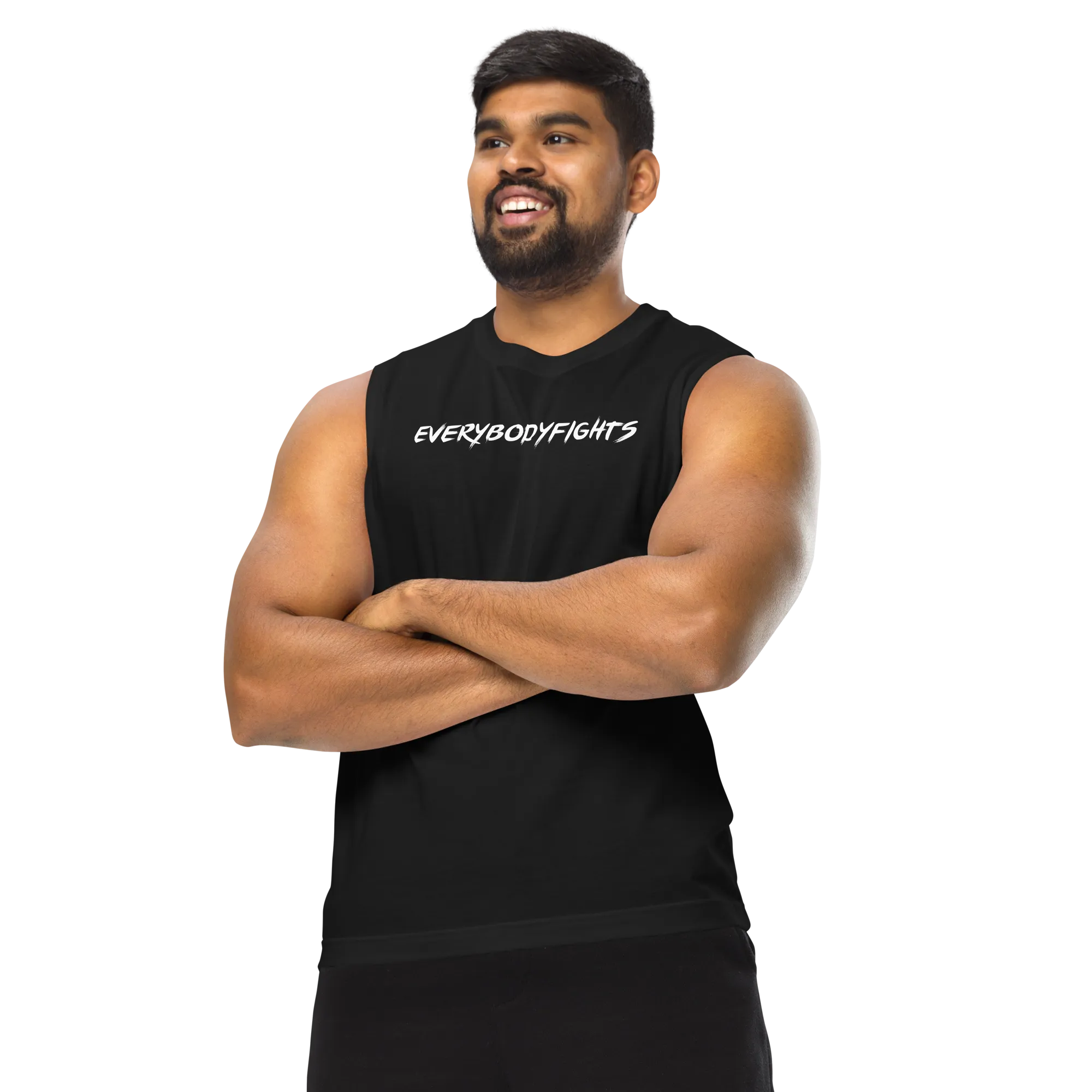 Muscle Shirt EVERYBODYFIGHTS brushstroke