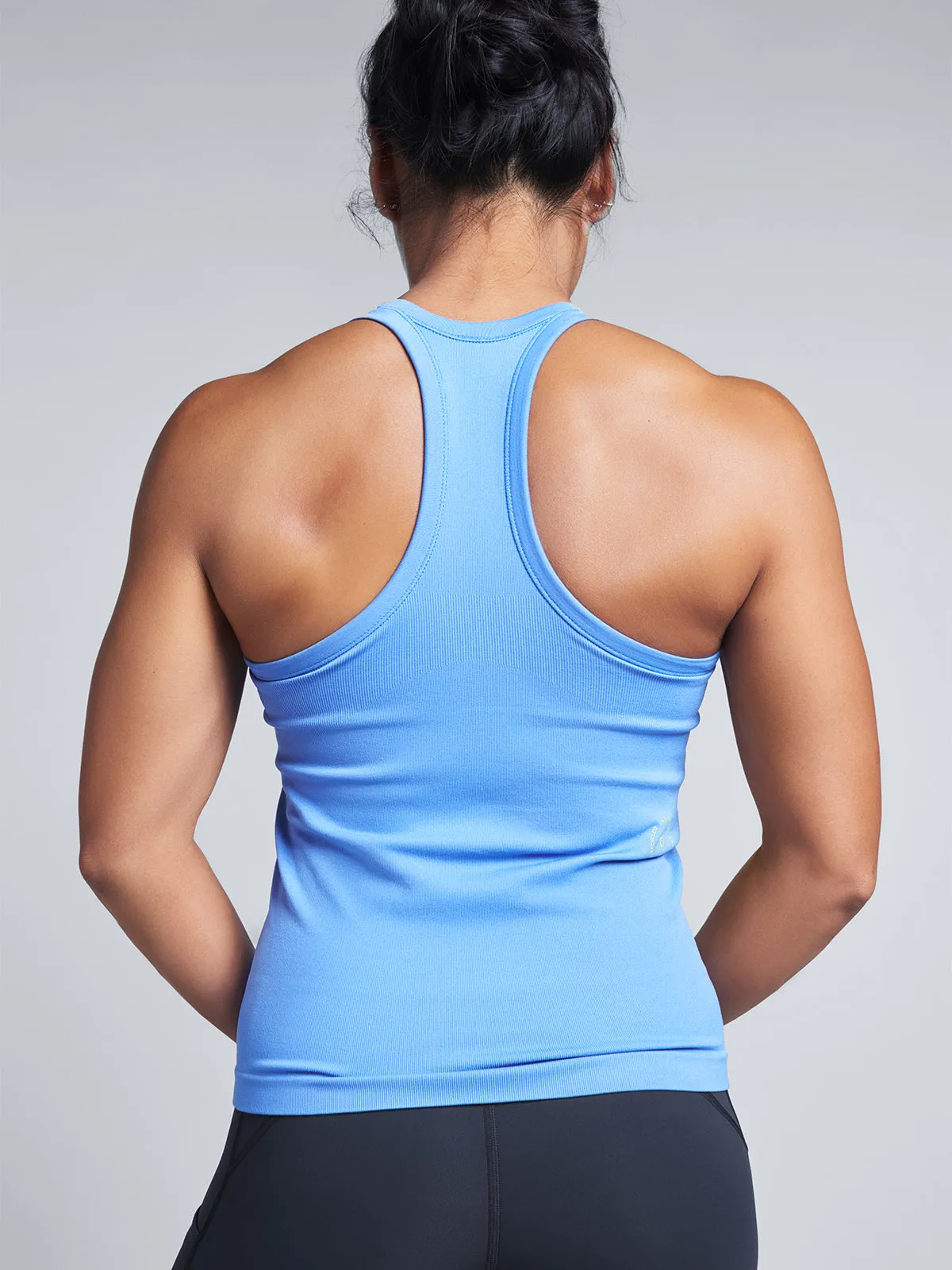 MUSCLE TANK Vibrant Blue