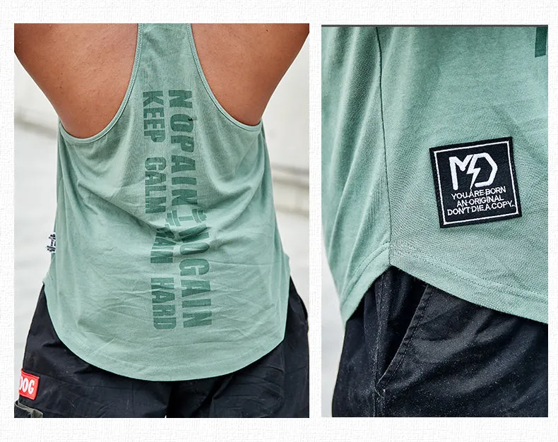 MuscleDog Stringer Y-Back Muscle Workout Tank Top