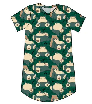 Nap Time Ladies' T-Shirt Dress