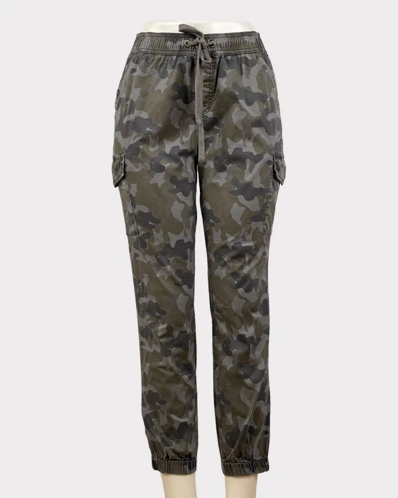 Natural Reflections Green Camo Print Jogger (W30)