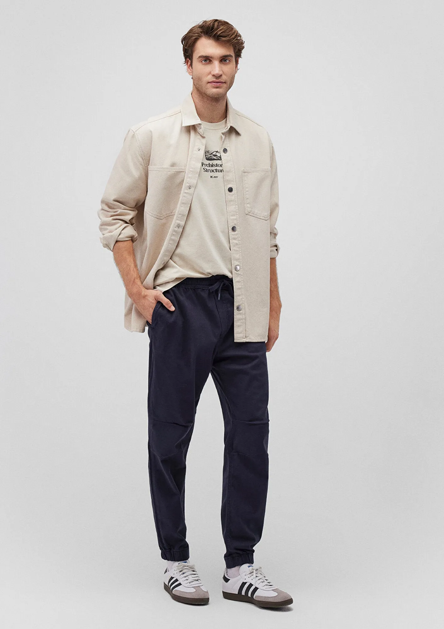 Navy Jogger Pants