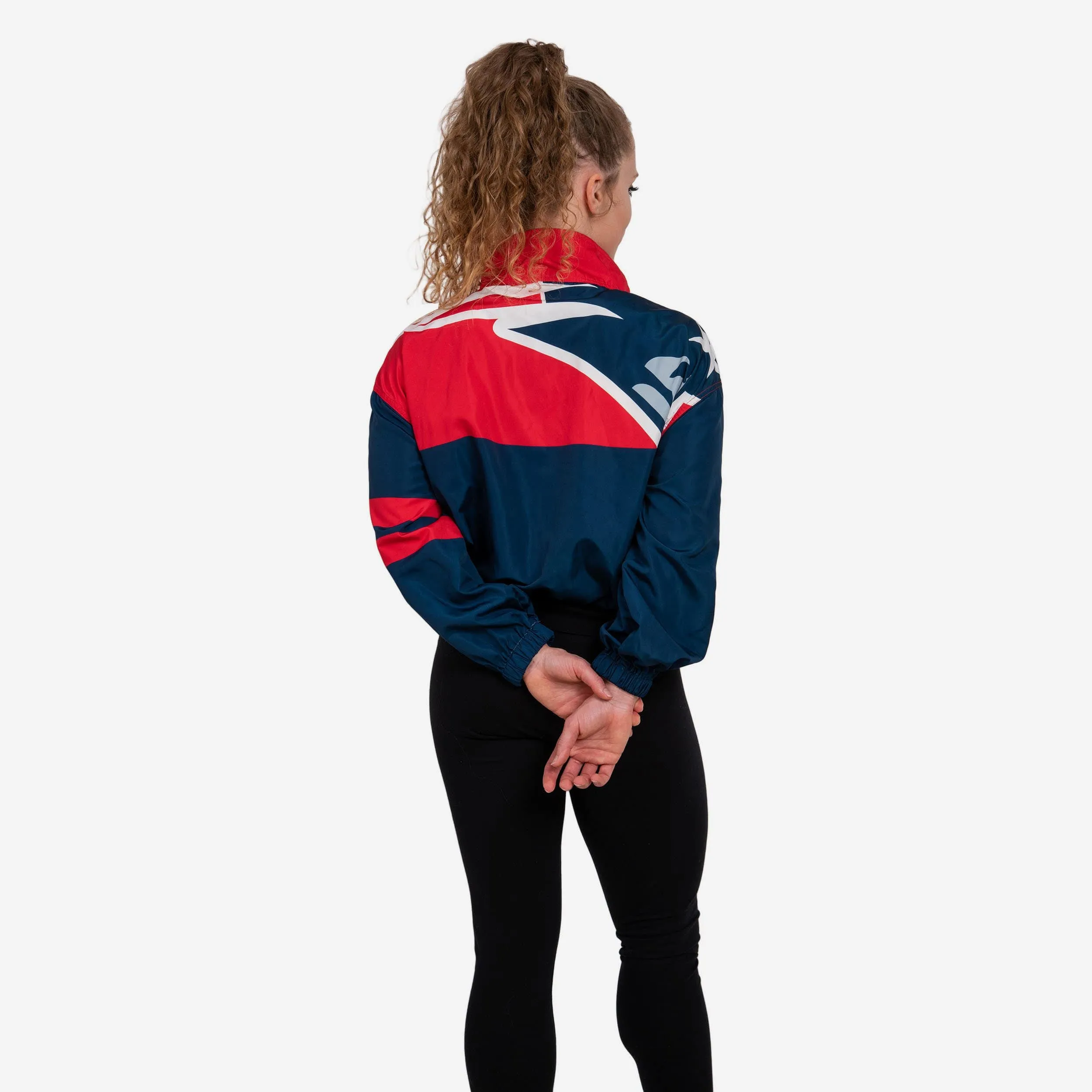 New England Patriots Womens Winning Play Windbreaker