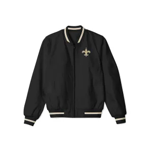 New Orleans Saints Lightweight Bomber Jacket – NFL Bomber Jacket - Clubs Varsity