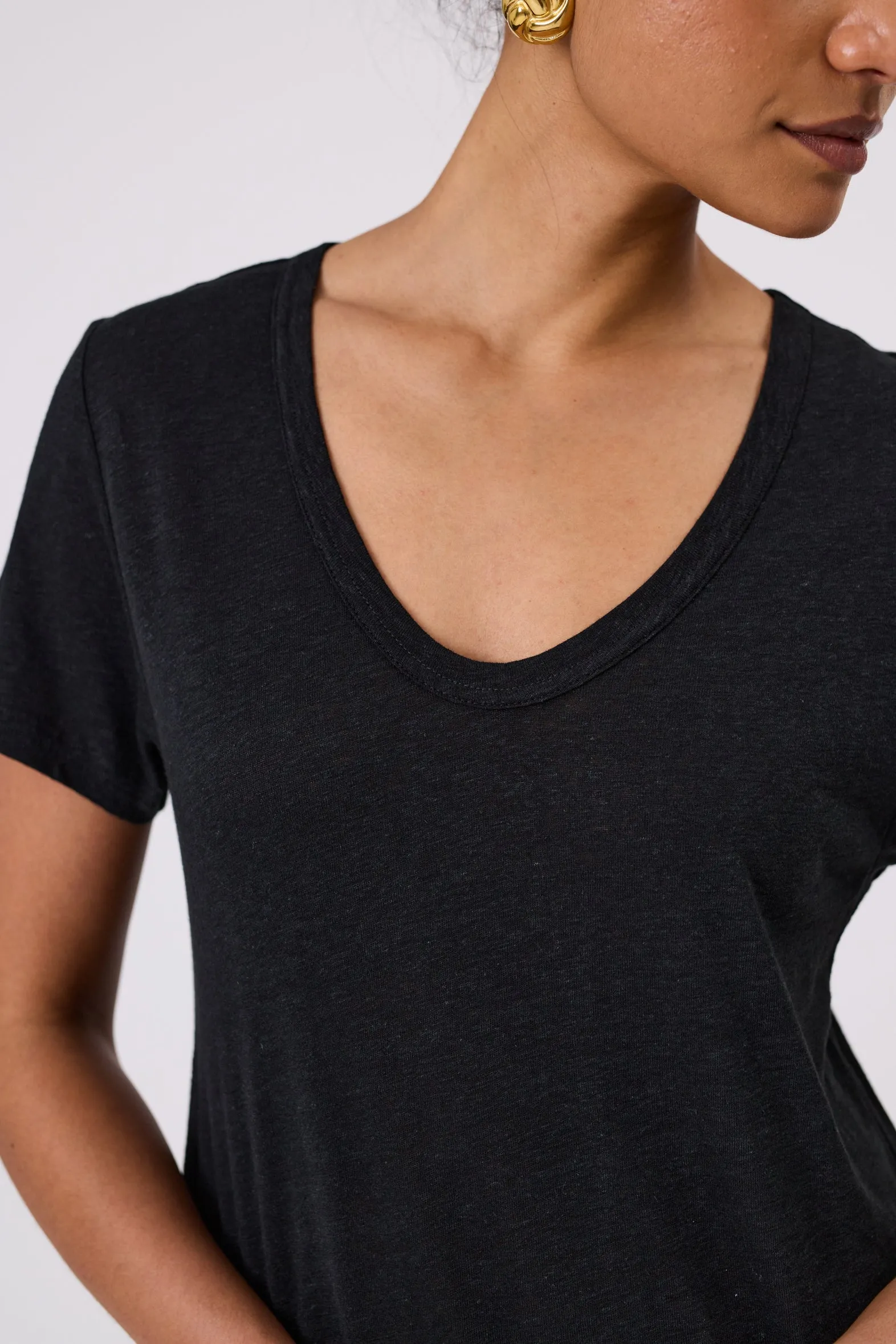 Noto T Shirt Dress - Black