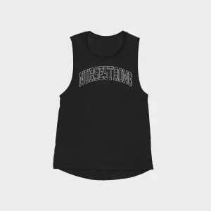 NurseStrong Arch Ladies’ Muscle Tank