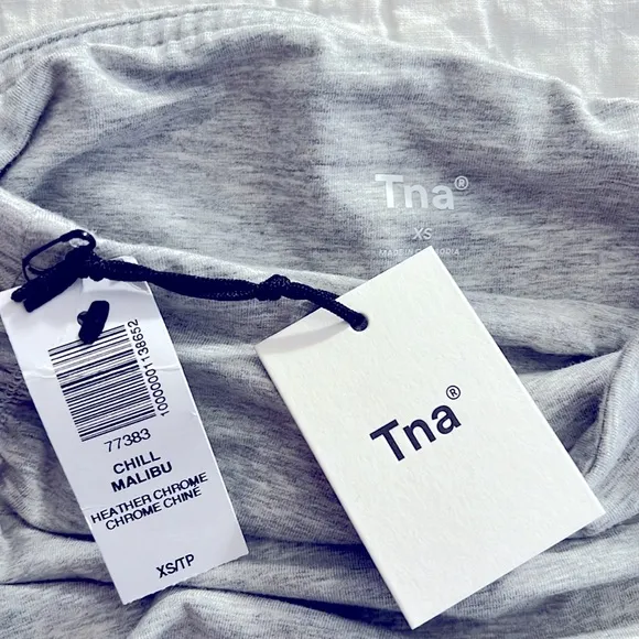 NWT Aritzia Tna Malibu Chill Ruched Skirt