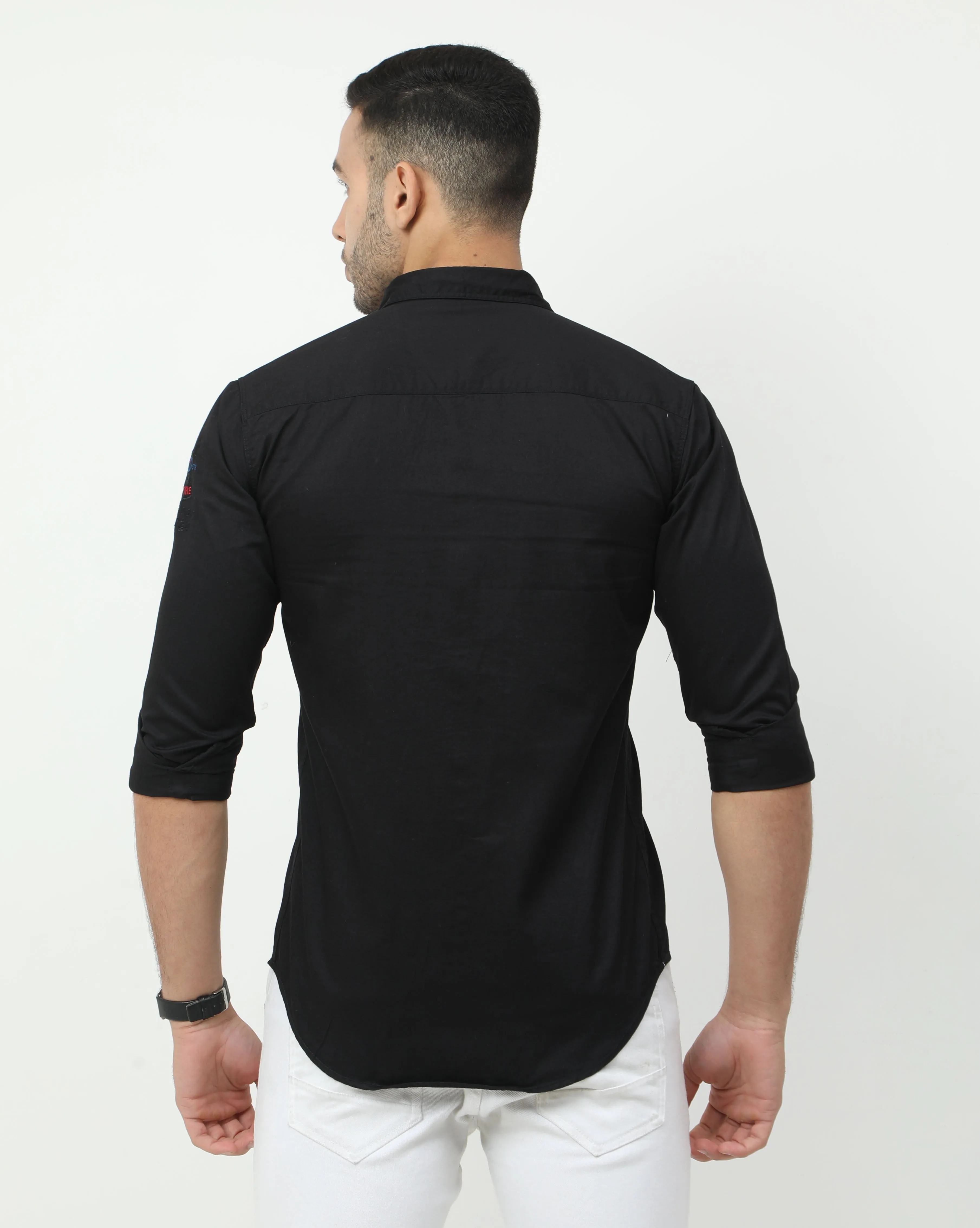 Onfire Cargo Black Shirt - A2243A