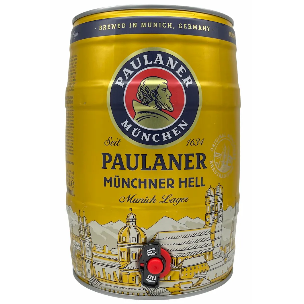 Paulaner Munchner Hell 5L Mini Keg