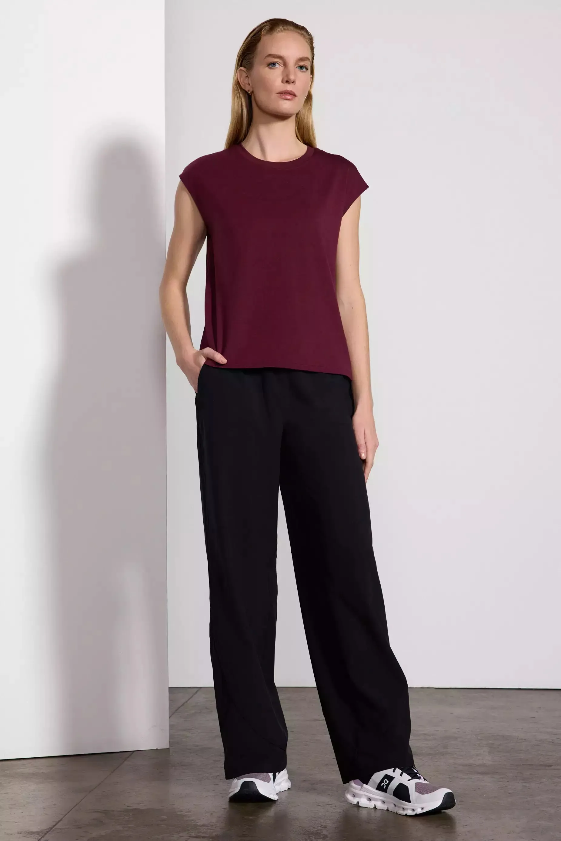 Performance Knit Sleeveless Tee - Port Royale