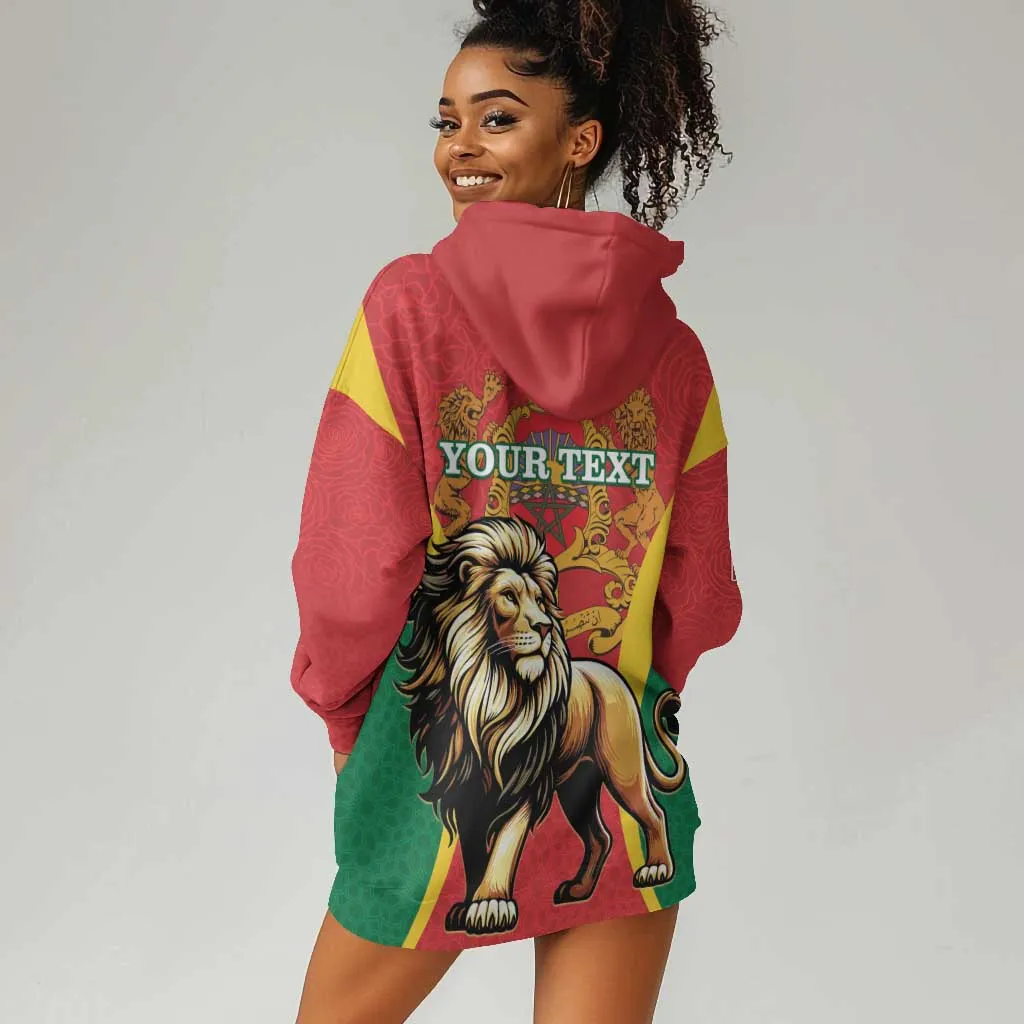 Personalised Morocco Hoodie Dress Barbary Lion - Proclamation Day LT15