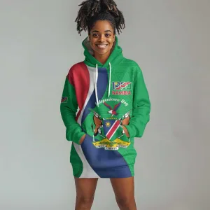 Personalised Namibia Hoodie Dress 35th Anniversary Independence Day LT15